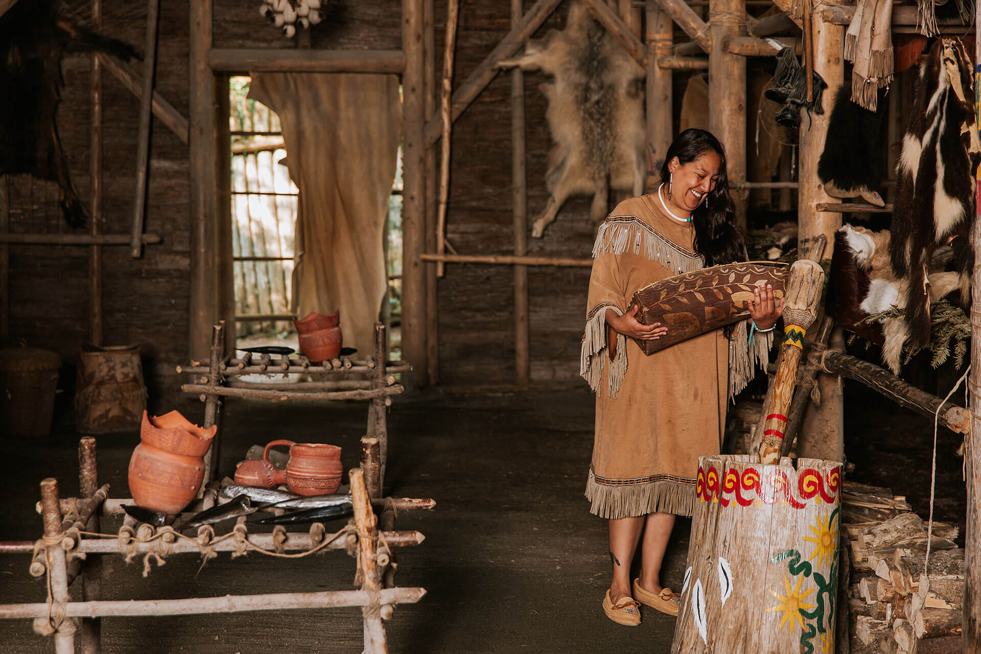 Traditional Huron Onhoüa Chetek8e Site