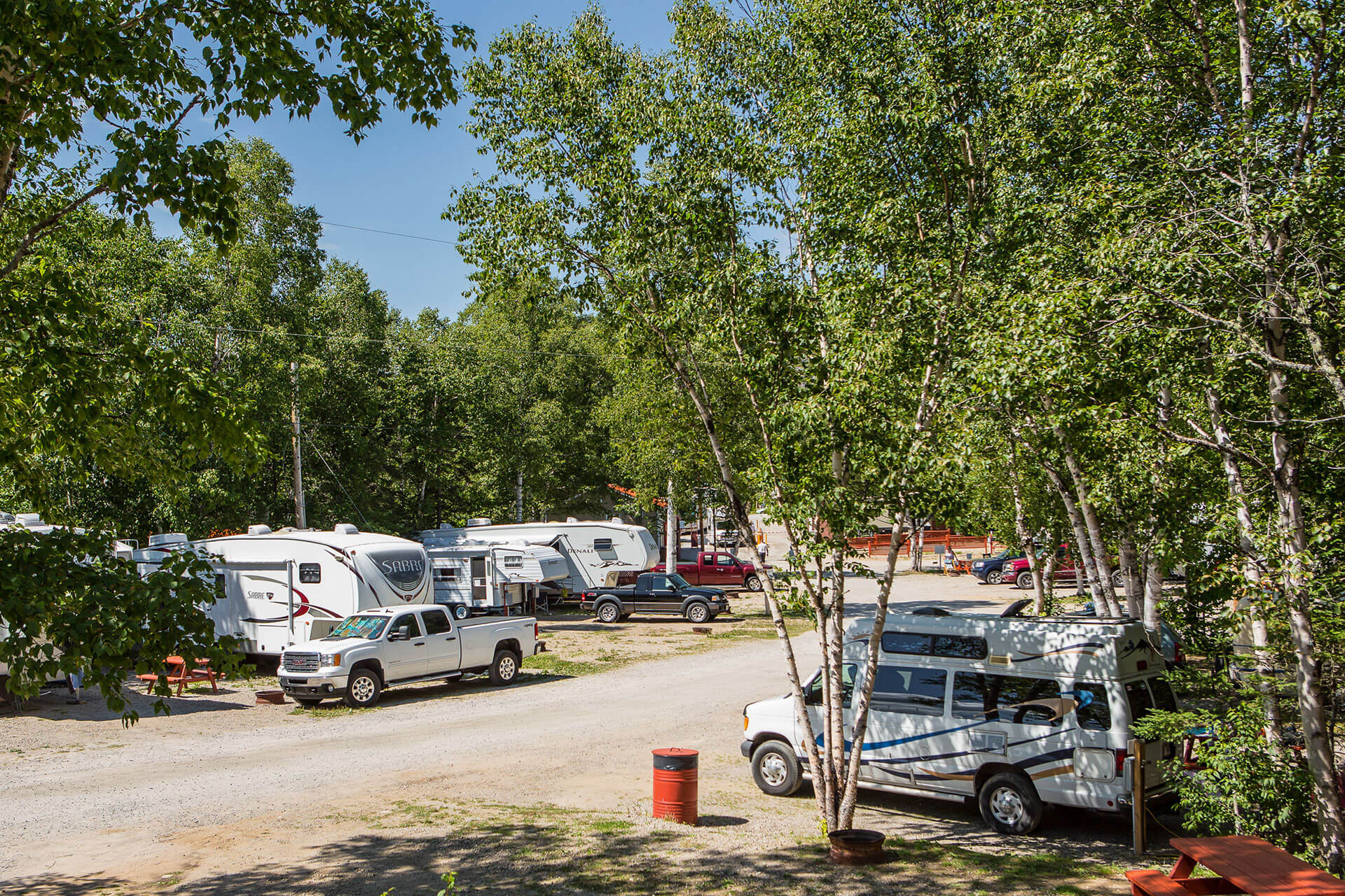 Tipi and Tadoussac Campgrounds