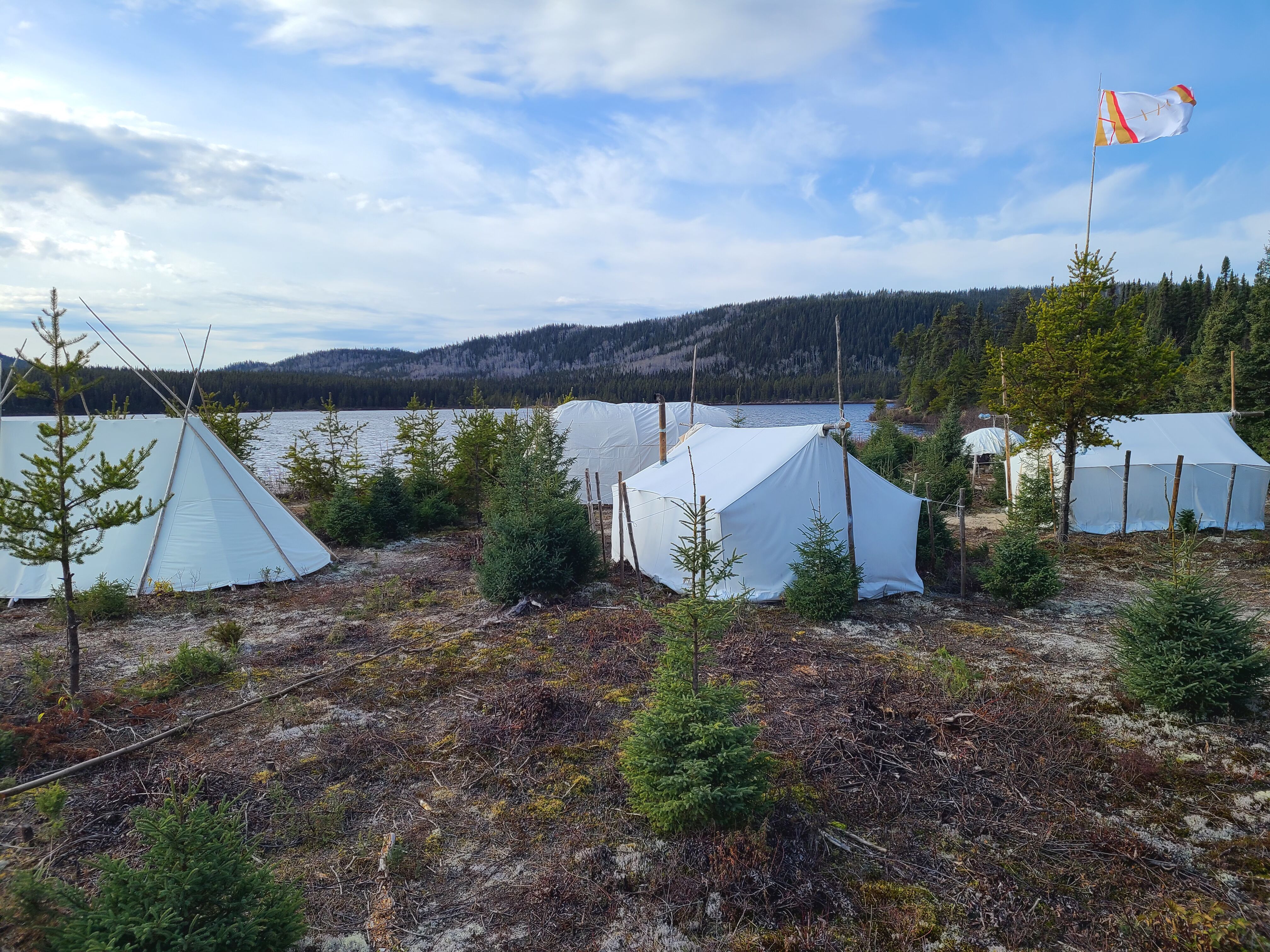 Site traditionnel Innu Kanapeut